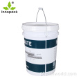 20l Tall Paint grande balde de plástico com tampa